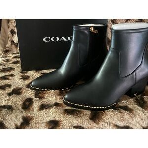 Stunning Coach leather Pell boots